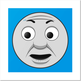 Thomas surprised face Posters and Art